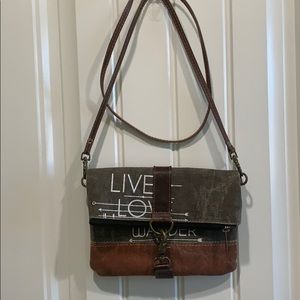 Mona B- Live Laugh Wander Purse